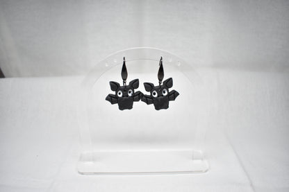 Hanging around Bat Earrings