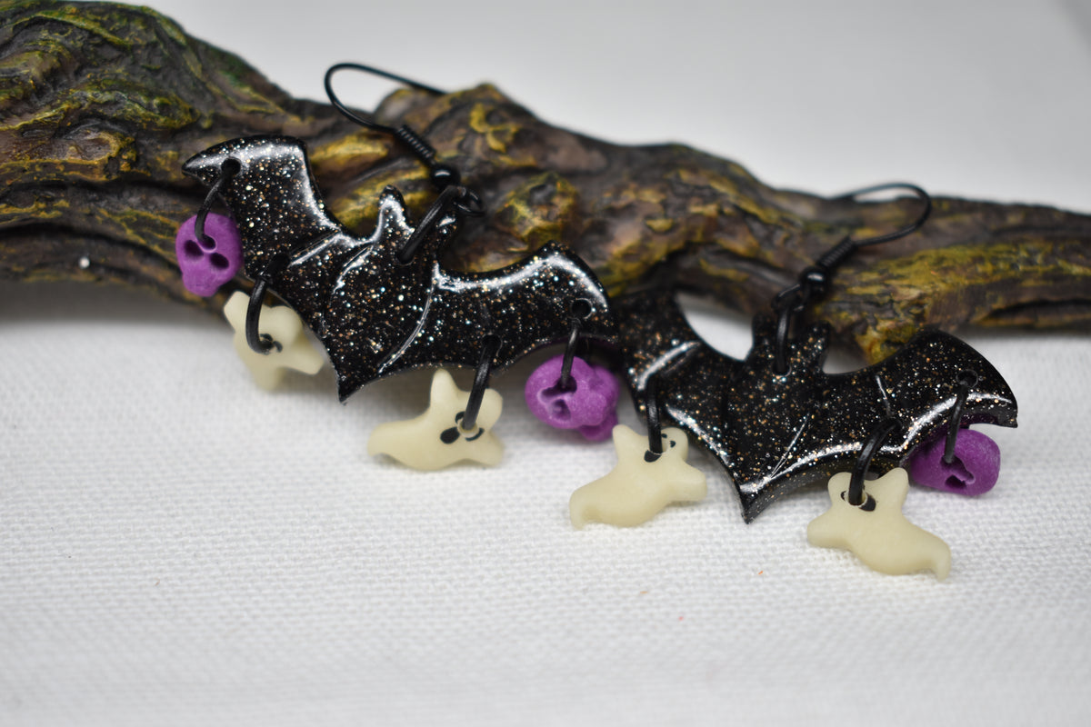 Bats with Friends Earrings