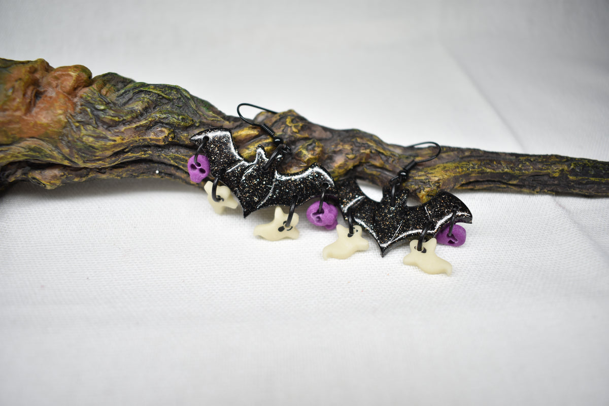 Bats with Friends Earrings