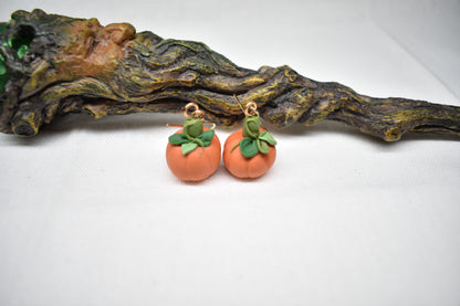Pumpkin Drop Earrings