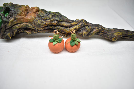 Pumpkin Drop Earrings