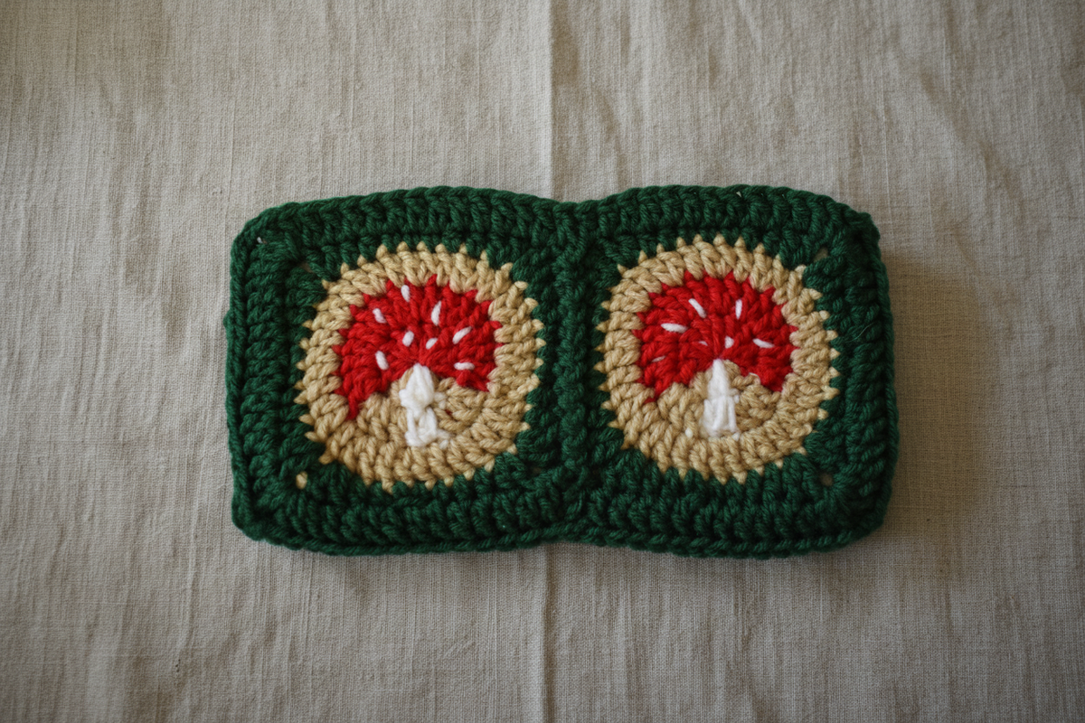 Mushroom Meadows Clutch/Pencil Case