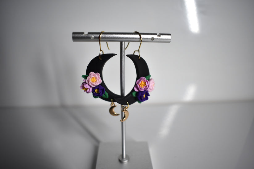 Floral Moon with Charm Ophelia 