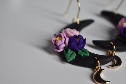 Floral Moon with Charm Ophelia 