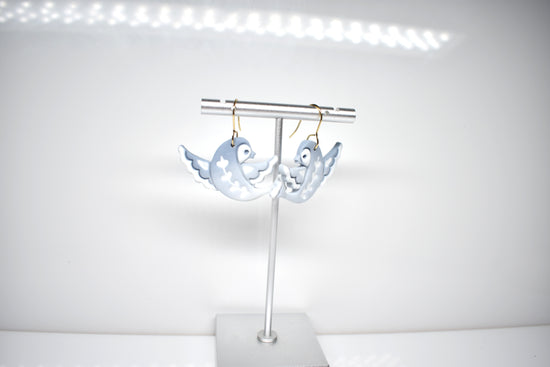 Folk Birds Blue 