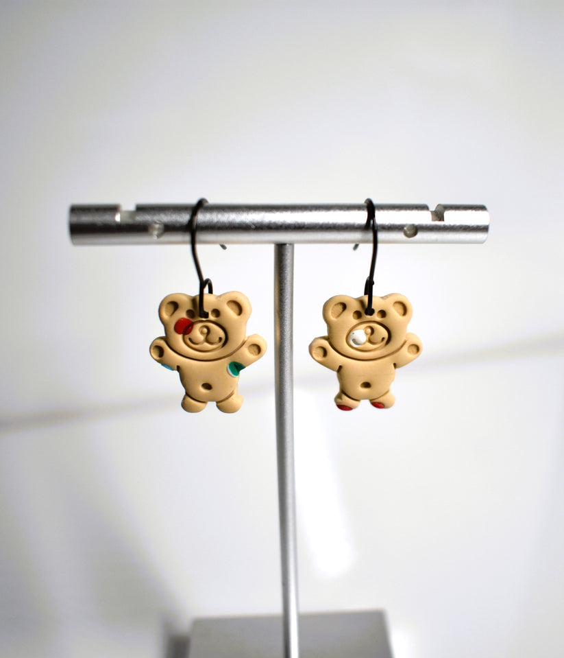 Tiny teddy Earrings Hundreds and thousands 