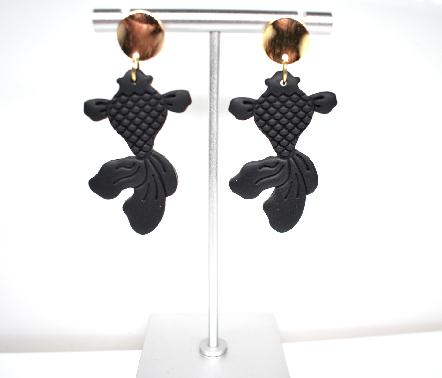Koi Fish Black and Gold 