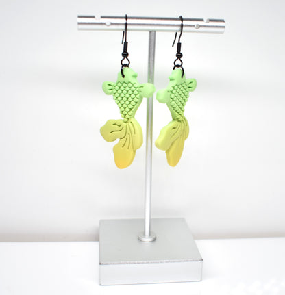 Koi Fish Dangle Pine Lime 