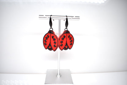 Ladybug dangle folk 