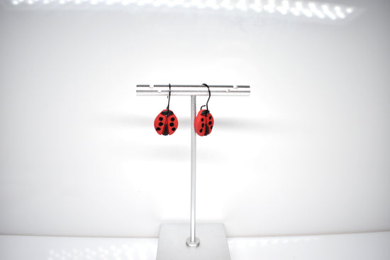 Ladybug dangle sm