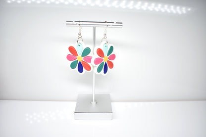 Large Rainbow Flowers Jade 