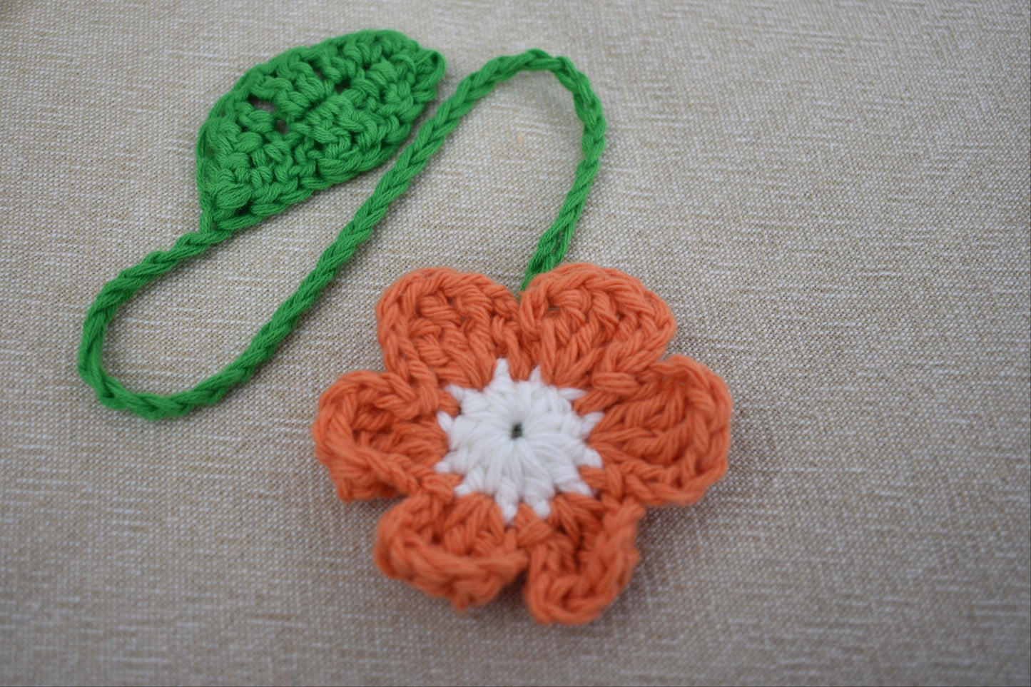 Mandarin Floral bookmark