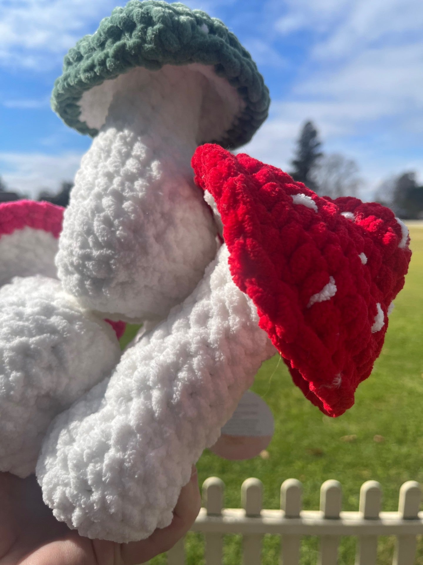 Medium Plushy Mushrooms