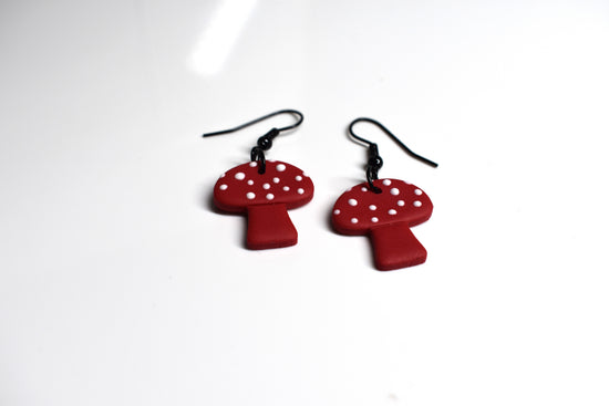 Flat lay mushroom 