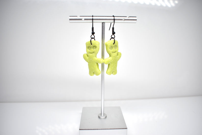 Sour Patch kids' earrings Lime 