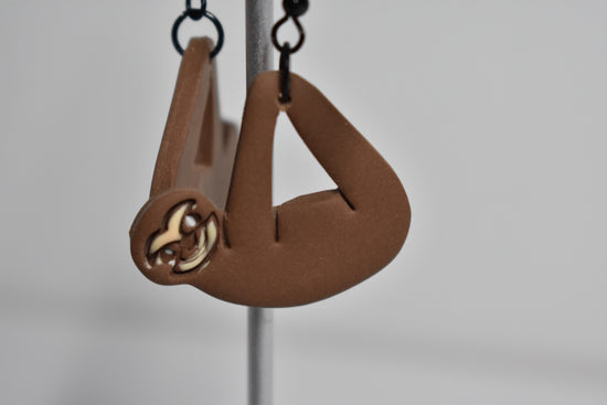 Swinging Sloth Earring 