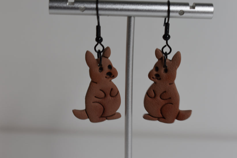 Kangaroo Earring 