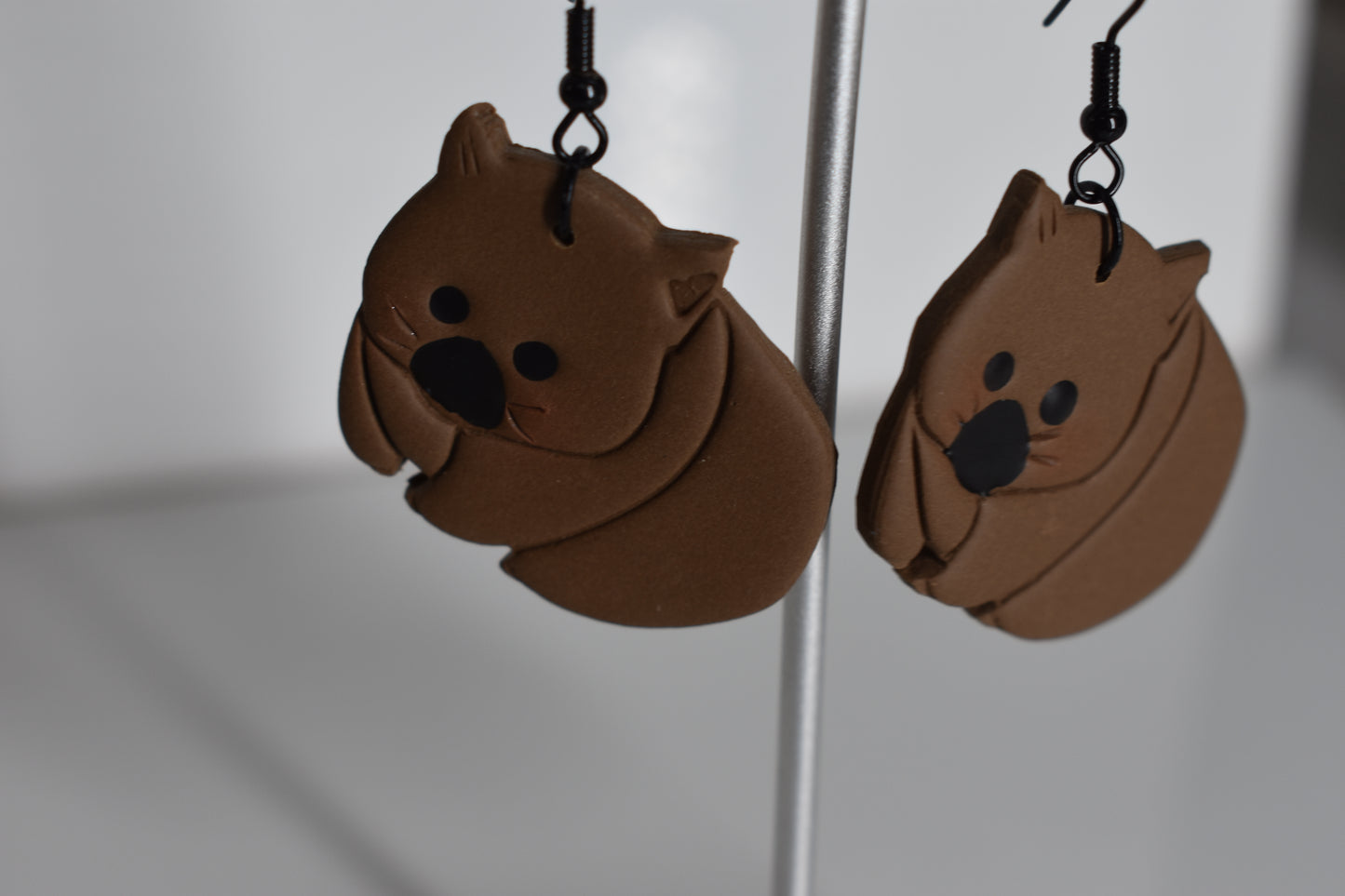 Wombat Earrings 